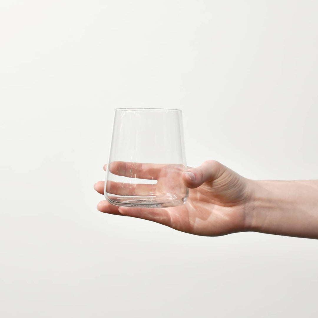 KROSNO Gin Gläser Wassergläser Weissweingläser Trinkgläser | Set von 12 | 380 ML | Avant-Garde Kolle