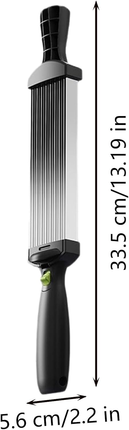 Frischfleischschneider | 2-4 mm Dicke einstellbar Manueller Fleischschneider Hackmesser aus Edelstah