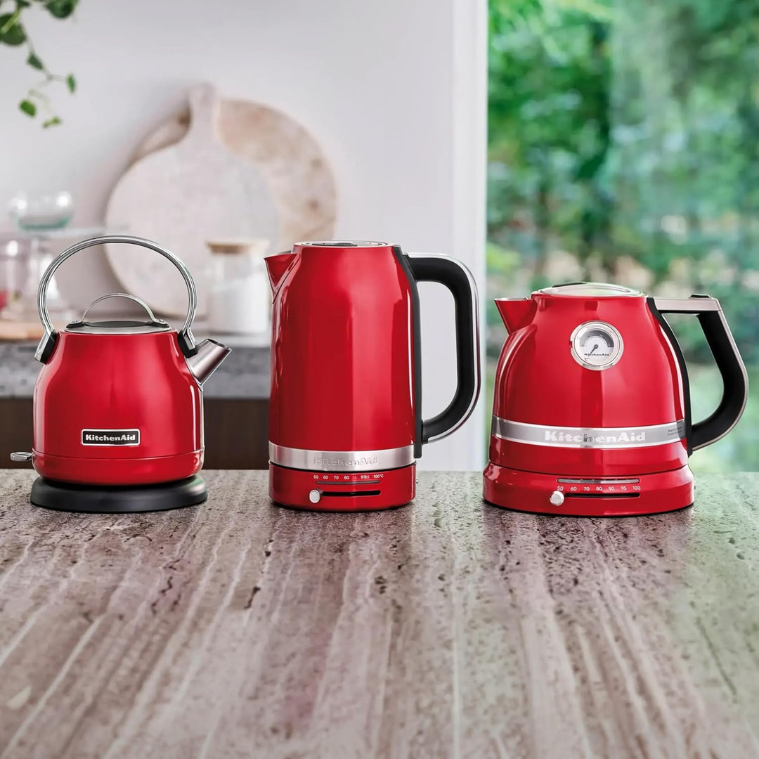 KitchenAid Wasserkocher mit Temperatureinstellung von 50 bis 100°C | Teekocher mit Temperaturanzeige
