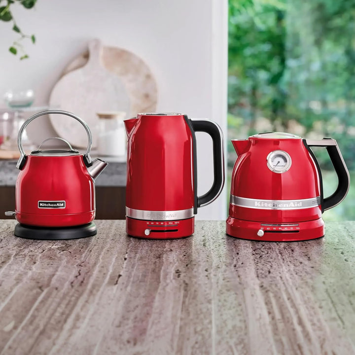 KitchenAid Wasserkocher mit Temperatureinstellung von 50 bis 100°C | Teekocher mit Temperaturanzeige