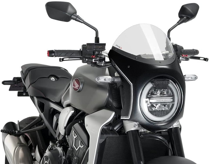 Puig Retro-Verkleidungscheibe 3143W CB650R, Honda CB1000R Neo Sports Café 18'-19' Transparent, Trans