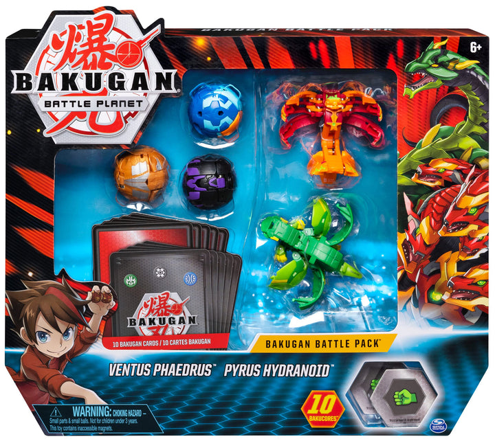 BAKUGAN Battle Pack mit 5 (2 Ultra & 3 Basic Balls), unterschiedliche Varianten