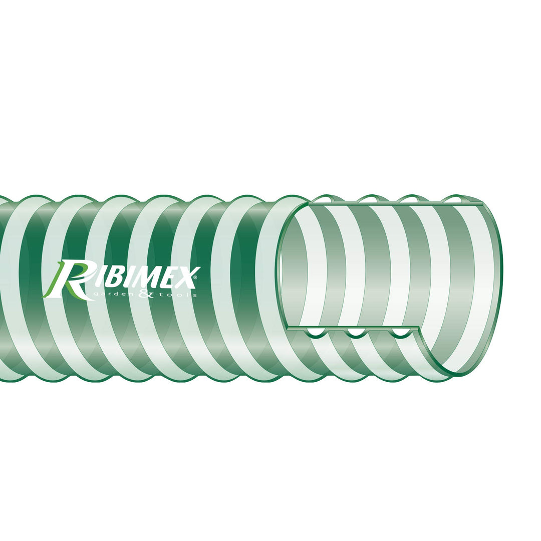 Ringed pvc hose ø 38 Einheitsgrösse Grün, Einheitsgrösse Grün