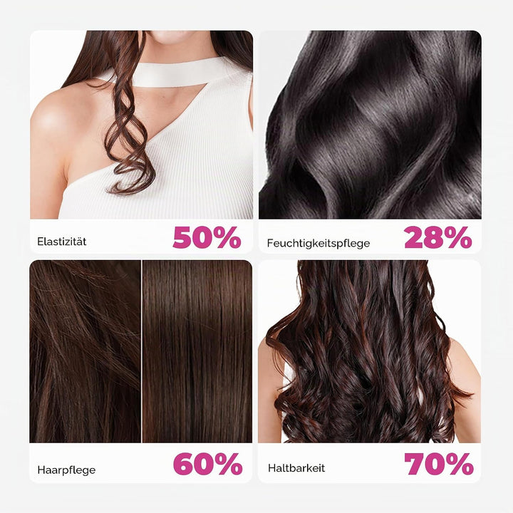 MogaWave pro Air styler 6 in 1 Hairstyler set Airbrush Haarstyler mit Warmluftbürste, Föhnbürste, Ru
