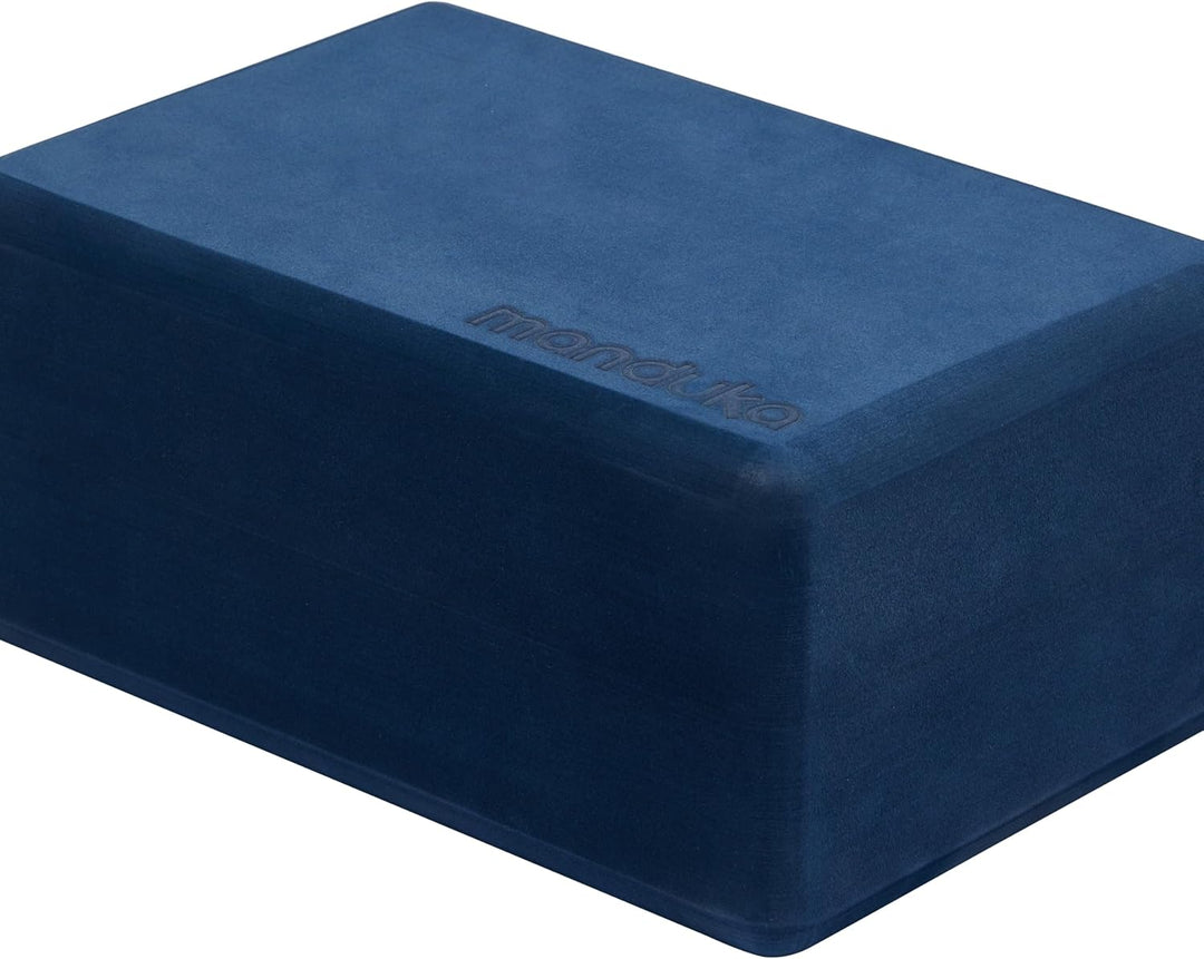 Manduka Yogablock aus recyceltem Schaumstoff Standard midnight, Standard midnight