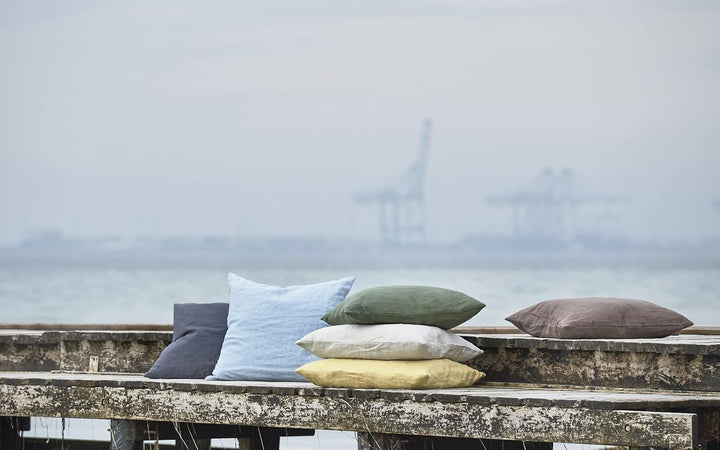 Södahl Linen Kissen, 50 x 50 cm, Ash 50 x 50 x 13 cm Ash, 50 x 50 x 13 cm Ash
