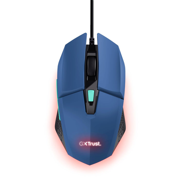 Trust Gaming GXT 109B Felox Gaming Maus mit 6 Programmierbare Tasten, Mehrfarbige LED-Beleuchtung, 2