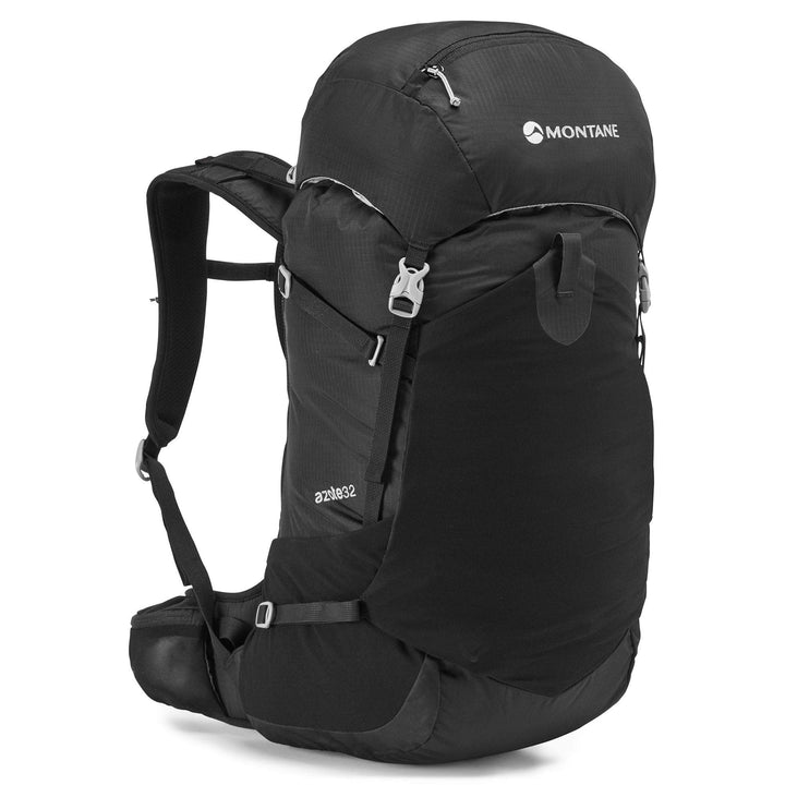 Montane Azote 32 Backpack - SS22 - Einheitsgrösse Einheitsgrösse Schwarz, Einheitsgrösse Schwarz