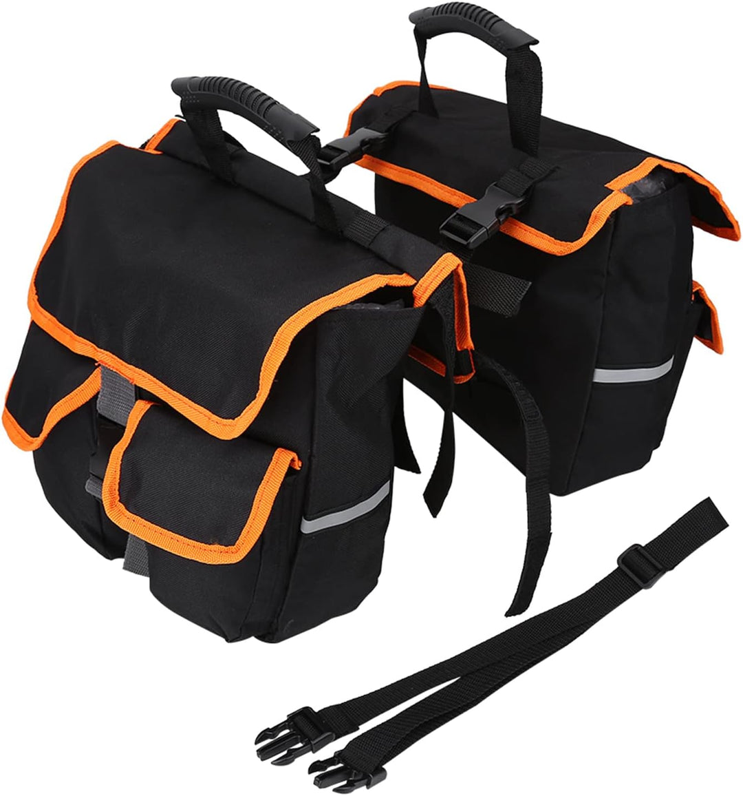 Fahrrad-Satteltasche Wasserdicht, Fahrradtasche 30L, Gepäckträgertasche 30x | robustes Oxford-Materi