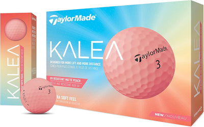Taylormade Damen Kalea Golfball 2022 Pfirsich, Pfirsich