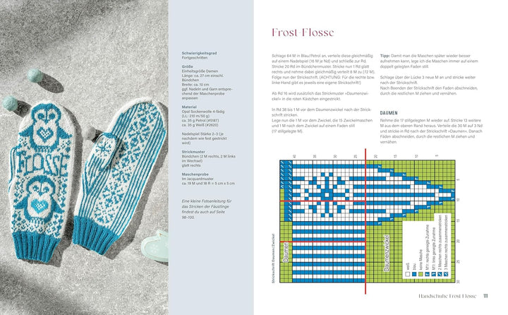Bunte Socken und witzige Handschuhe stricken. 18 Anleitungen für einzigartige Jacquard-Motive. Lusti