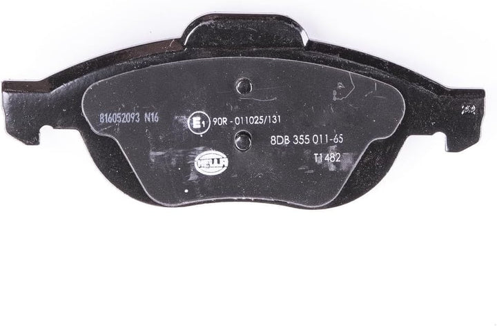 HELLA PAGID 8DB 355 011-651 Bremsbelagsatz - T1482 - Dicke/Stärke: 19.3mm - Bremssystem: Teves - mit