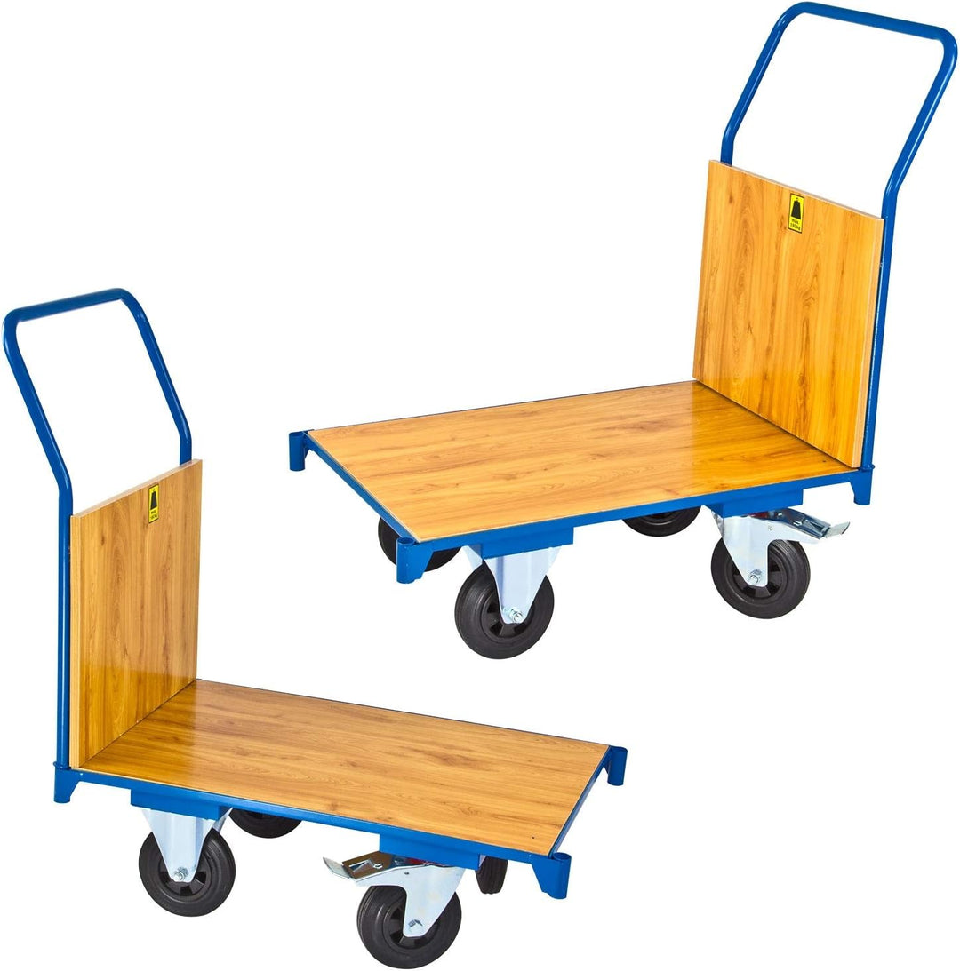 ADB Transportwagen L740xB500 mm Plattenwagen Ladefläche Handwagen Transportkarre Magazinwagen, L740x