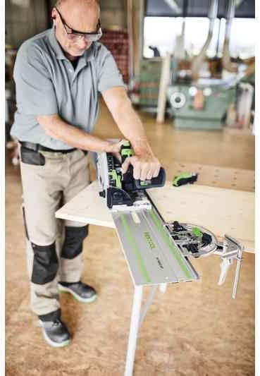 Festool Zubehör-Set SYS3 M 137 FS/2-Set (mit Winkelanschlag, Verbindungsstücke, Abweiser, Schraubzwi
