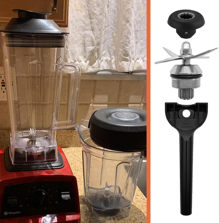 JOJOCY Ersatz-Set für Vitamix Blender 5200, 1,8 l, 907 ml, Standard-Behälter, Mixer, Behälter, Repar