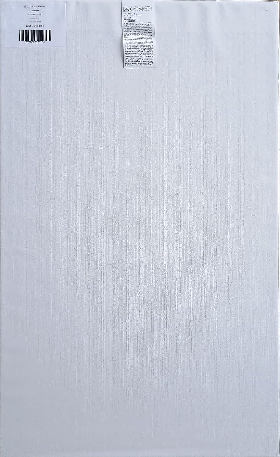 Wickeltisch Wickelbrett Wickelplatte Wickeltischauflage 80x50 cm Phthalatfrei rosa