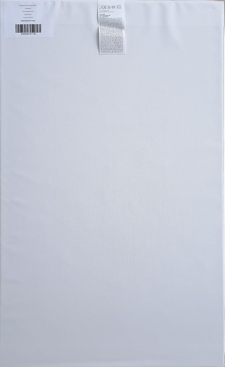 Wickeltisch Wickelbrett Wickelplatte Wickeltischauflage 80x50 cm Phthalatfrei rosa