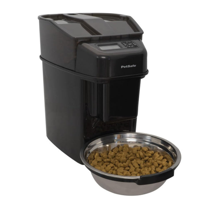 PetSafe Healthy Pet Simply Feed Programmierbarer Digitaler Futterautomat, 5,6 Liter Füllmenge, 4 D-B