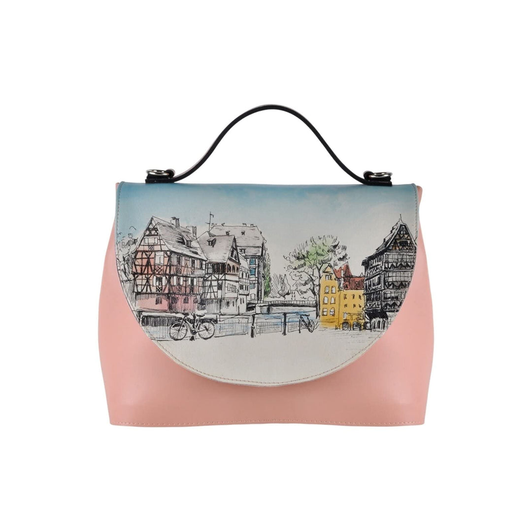 DOGO Handy Bag Vegane Damen Umhängetaschen - Handgefertigt Schultertaschen und Handtasche Take A Wal