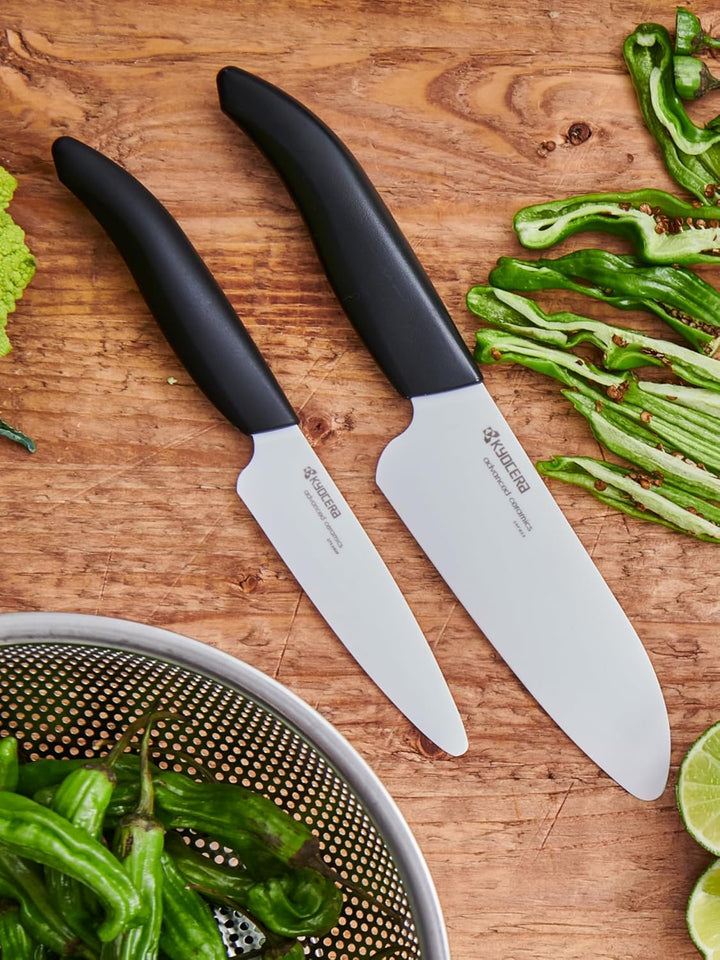 Kyocera Keramikmesser - extrem scharf, ultraleicht, deutlich länger scharf. Aus bruchfesterer, korro