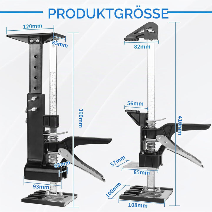 DBREAKS 3-in-1 Multi Arbeitssparender Arm mit Skala, 2Pcs 38CM Multifunktionale Handhebewerkzeug Bis
