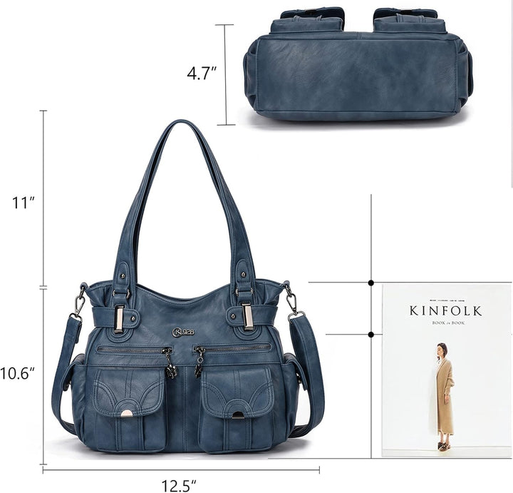 KL928 Tasche Damen Handtasche Umhängetaschen Damenhandtasche Schultertasche Lederhandtasche elegante