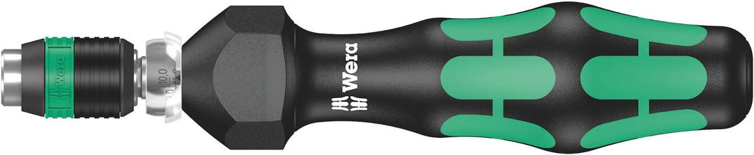Wera 7431 Kraftform einstellbare Drehmomentschraubendreher mit Rapidaptor Schnellwechselfutter, 1/4