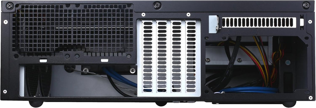 SilverStone SST-GD06B - Grandia HTPC Micro ATX Desktop Gehäuse mit hochleistungsfähigem und geräusch