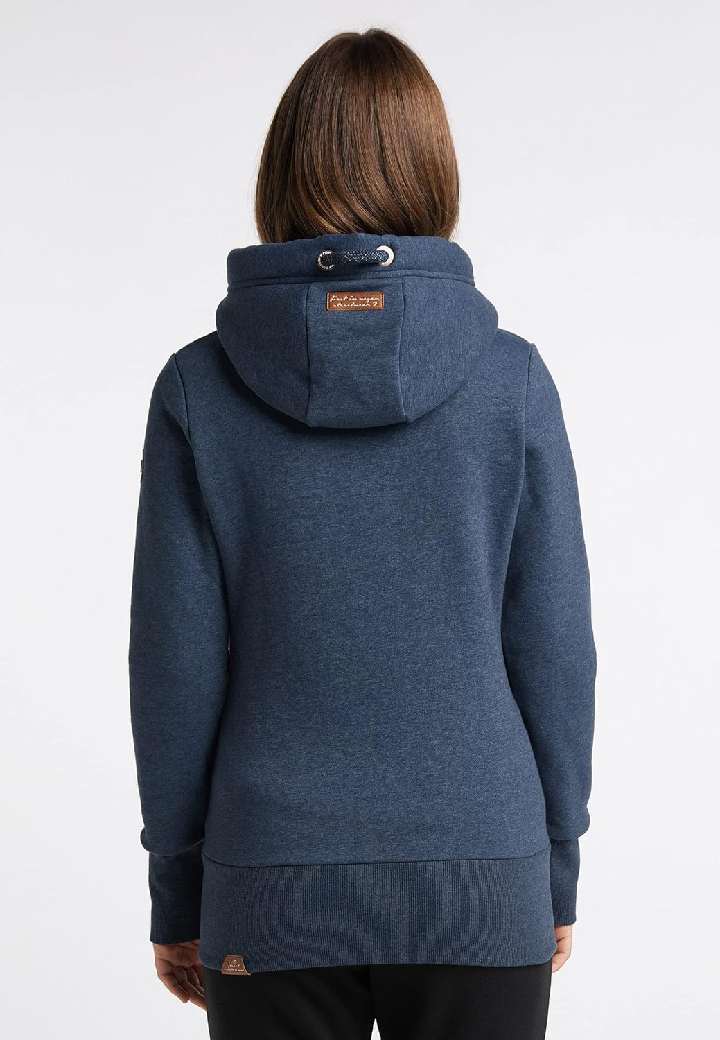 Ragwear NESKA Zip Damen Frauen Kapuzenjacke,Zip Hoodie,Kapuzenpullover,Sweatjacke S Navy 2221_2028,