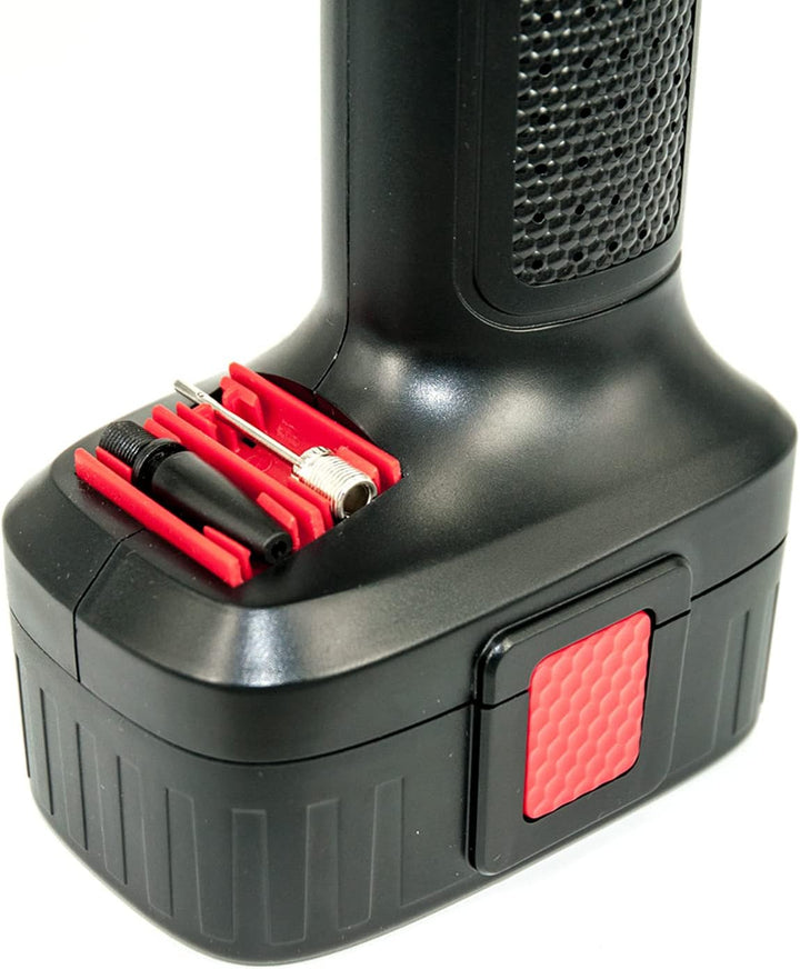 Plenti Air Akku Handkompressor mit Li-Ion Akku und Auto Adapter - 12V NEUHEIT - Deutscher Kundendien