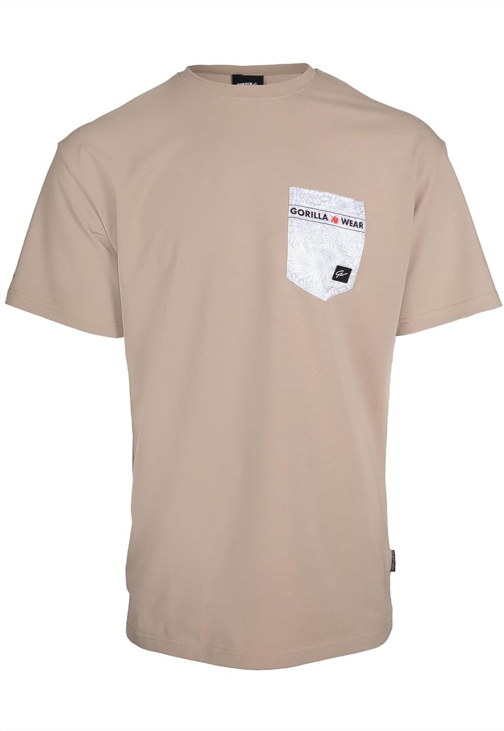 Gorilla Wear Dover Oversized T-Shirt - schwarz - hochwertig aus robustem und dehnbarem Stoff für Bod