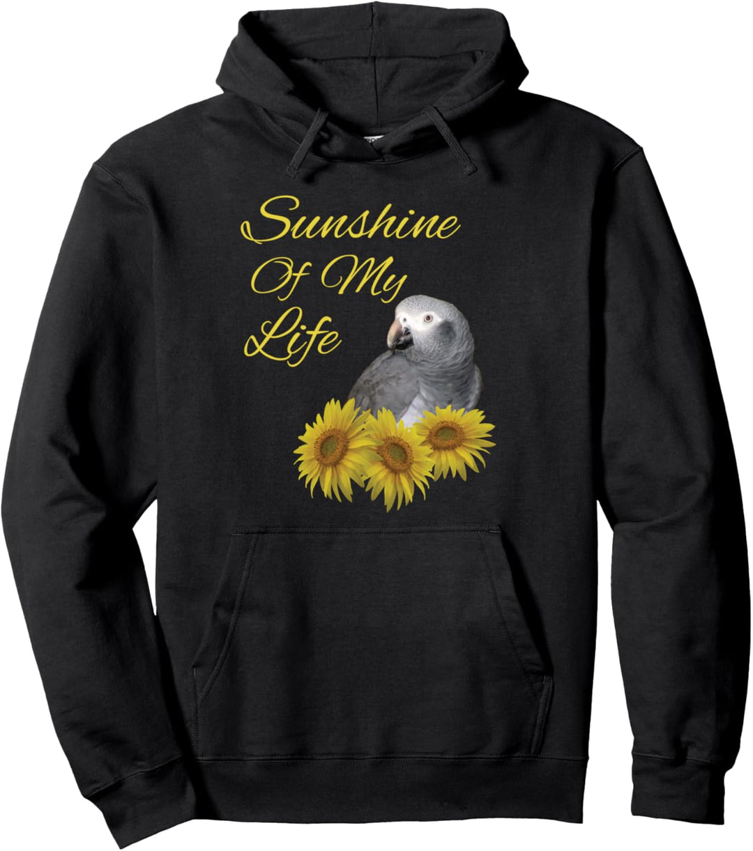 Timneh African Grey Papagei Sonnenblume Sonnenblume Pullover Hoodie