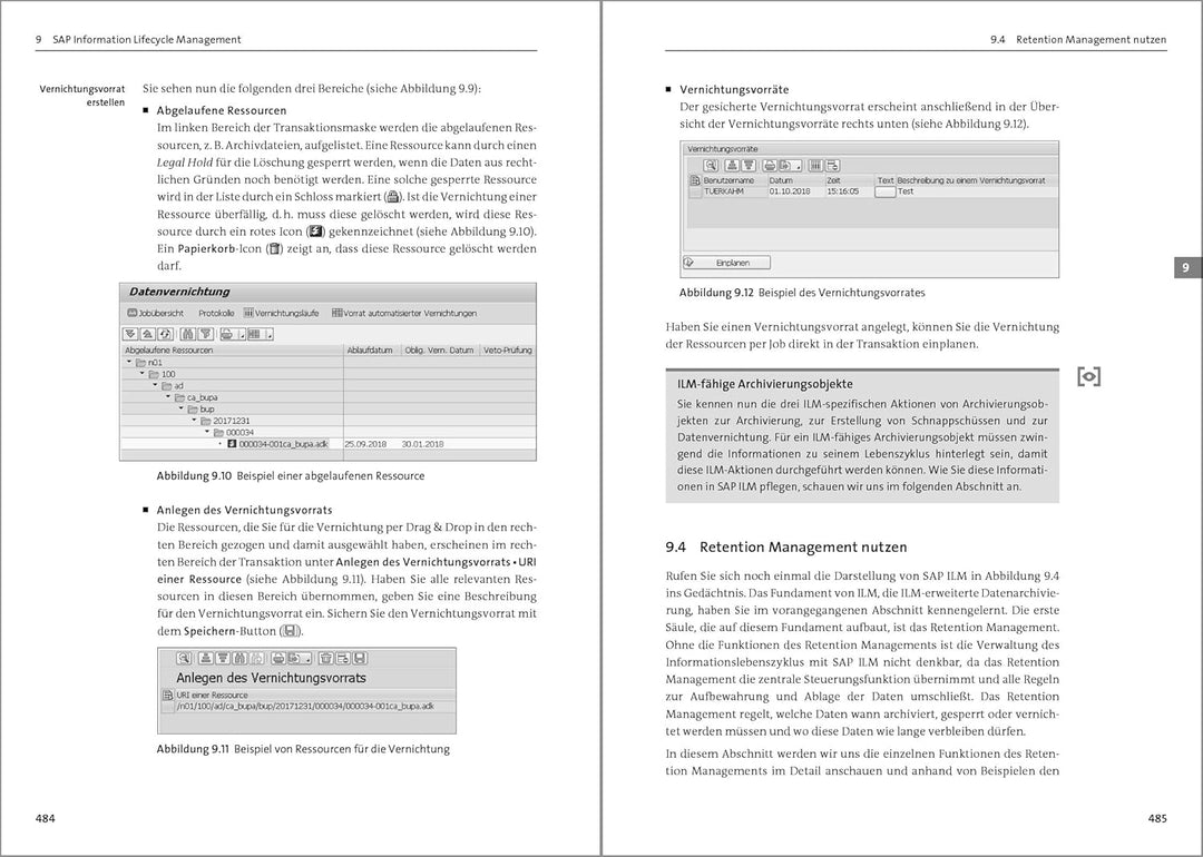 SAP-Datenarchivierung: Inkl. DSGVO (GDPR) und SAP ILM Retention Management (SAP PRESS), Gebundenes B