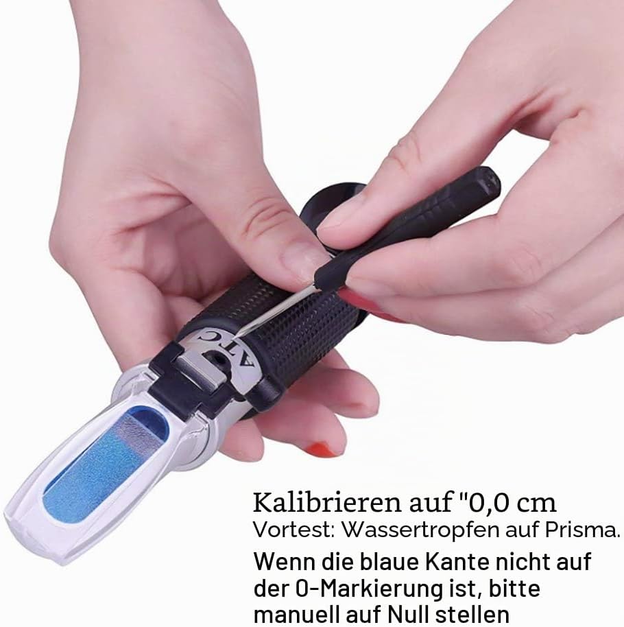 Zuckergehalt Refraktometer,refraktometer Honig,Refraktometer 0-32 Brix Wein Refraktometer zur Messun