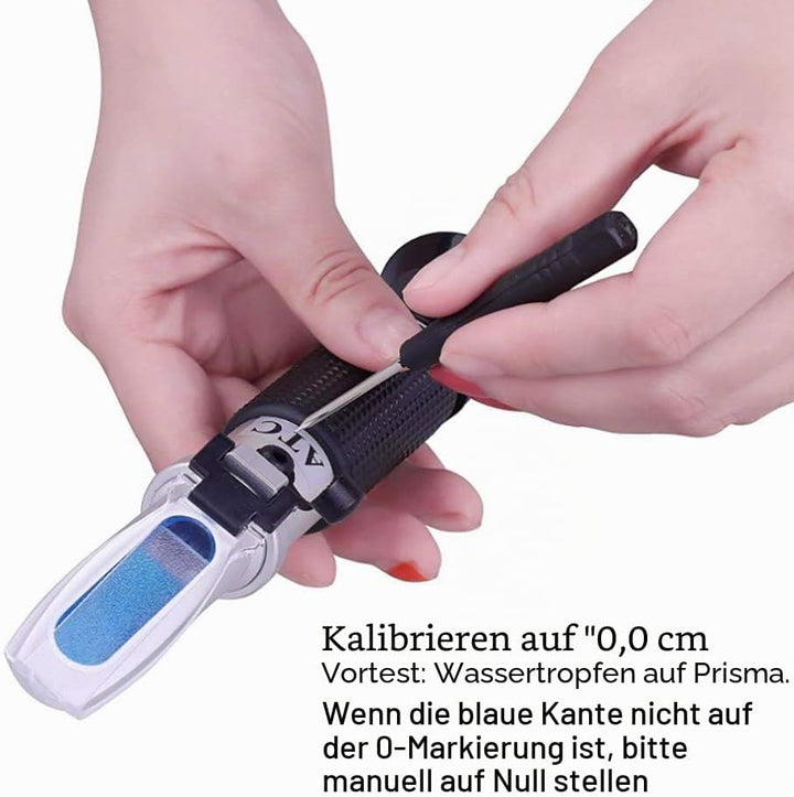 Zuckergehalt Refraktometer,refraktometer Honig,Refraktometer 0-32 Brix Wein Refraktometer zur Messun