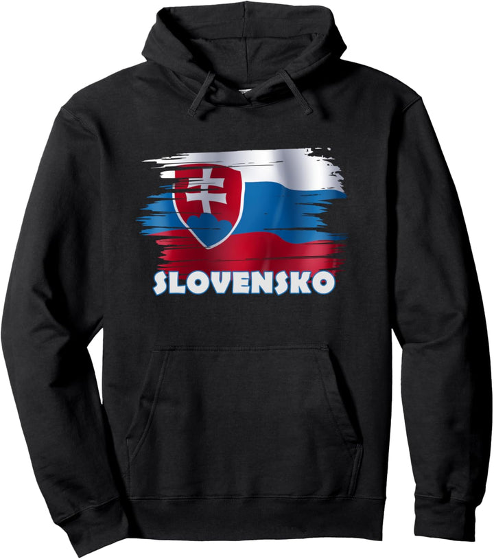 Slowakei Fanartikel Slovensko Pullover Hoodie