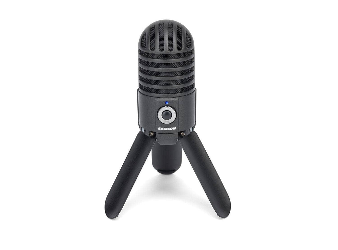 Samson Meteor USB Studio Cardioid Microphone - Titanium Black schwarz Single, schwarz Single