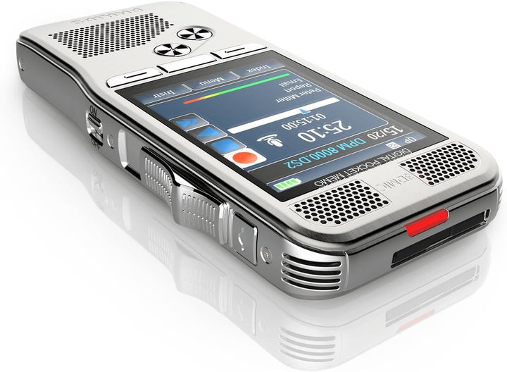 Philips Pocket Memo Diktiergerät DPM8000 ohne Software ohne Software traditioneller Schiebeschalter,