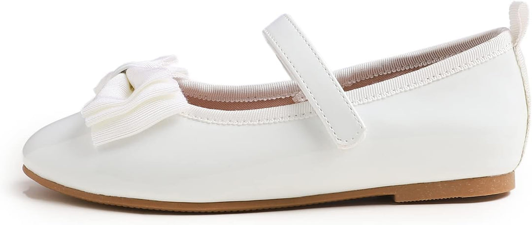 Feversole Bailarinas Niña de Vestir - Zapatos Cómodos para Ceremonias - Ballet Flats 29 EU Fliege We