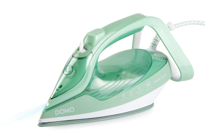 DOMO DO7059S Sensi Glide Dampfbügeleisen - Automatische Temperaturregelung - Doppelte Dampfbügeleise