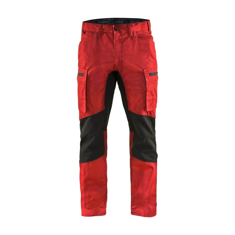 Blåkläder 14591845 Diensthose Stretch, Rot / Schwarz, C62 Red / Black C62, Red / Black C62