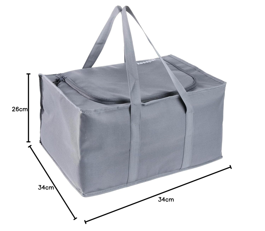 keeeper johann Faltbare Isoliertasche, 40 l, Gr. L, Mit Tragegriffen, Passend für Klappbox ben, 4 h