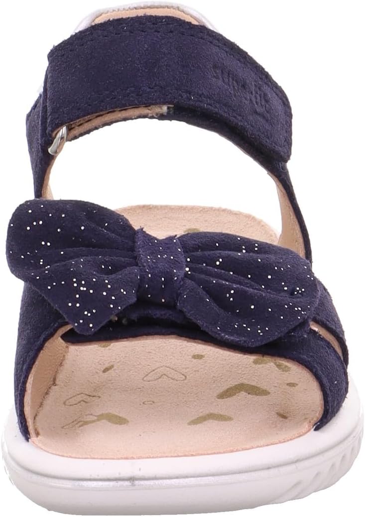 Superfit Mädchen Sparkle Sandale 25 EU Blau 8000, 25 EU Blau 8000