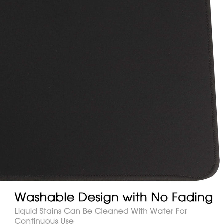 HIHUHEN Gaming-Mauspad, 90 x 40 x 0,3 cm, XXL-Mauspad, Tischmatte/grosse Grösse, verbesserte Präzisi
