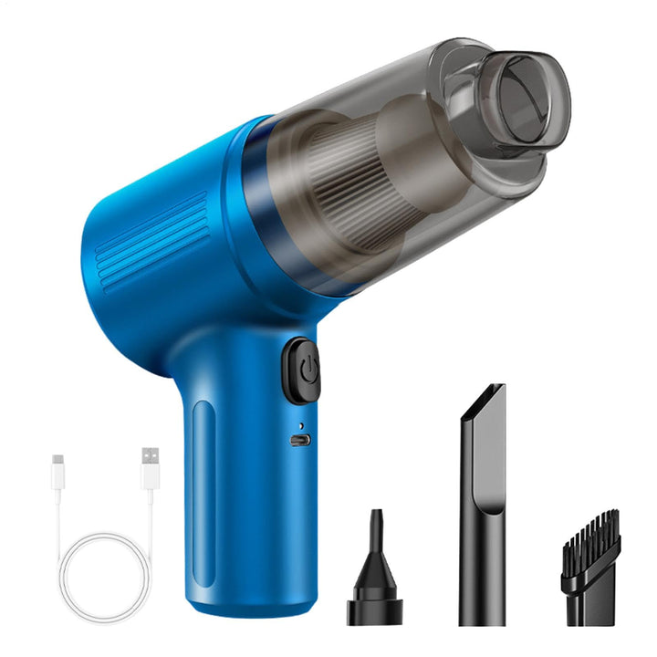 Staubsauger fürs Auto,Handstaubsauger,Akku-Handstaubsauger mit hoher Saugkraft, kabelloser Auto-Stau