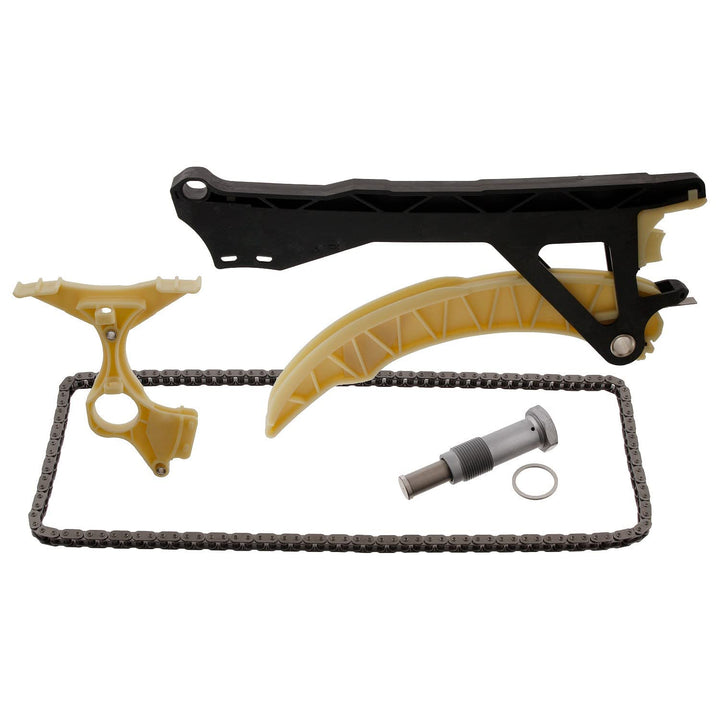 febi bilstein 30333 Steuerkettensatz für Nockenwelle, mit Gleitschienen und Kettenspanner , 1 Stück