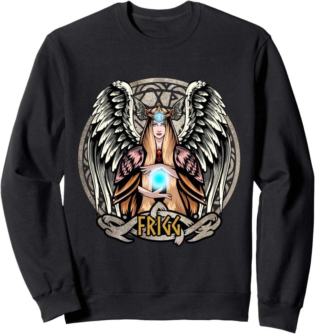 Frigg nordische Mythologie Valhalla Viking Nordic Goddess Sweatshirt