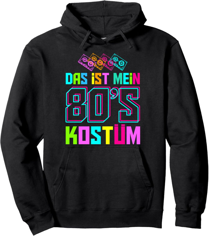Das ist mein 80er Kostüm Vintage Kassetten Pullover Hoodie