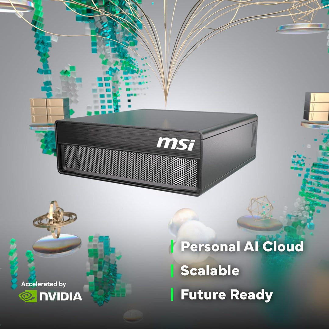 MSI EdgeXpert AI EdgeXpert AI Supercomputer basierend auf NVIDIA DGX Spark 20-Core ARM CPU, 128GB LP