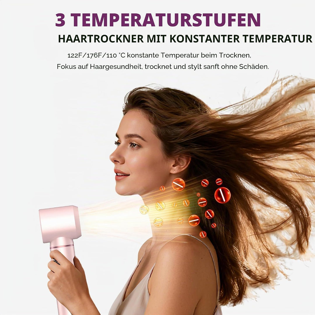 UMIGA Airstyler 5 in 1 Hairstyler Haarstyler Ionen Föhn Luft Lockenstab Magic Styler Warmluftbürste